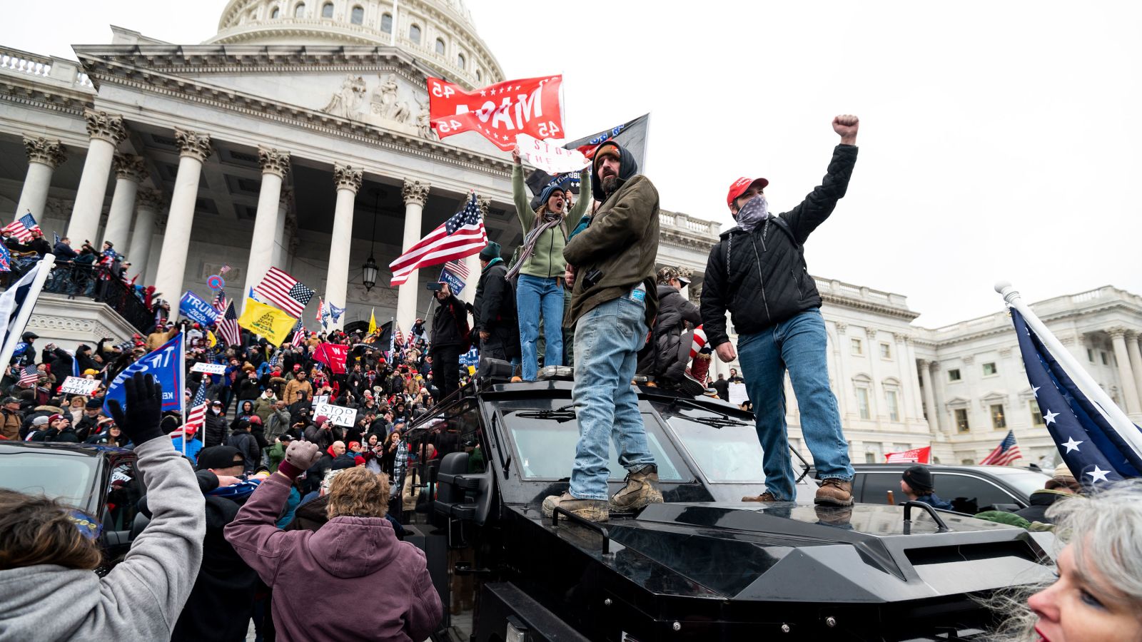 They call the January 6, 2021 protest an insurrection to attempt to deny Republicans elected office