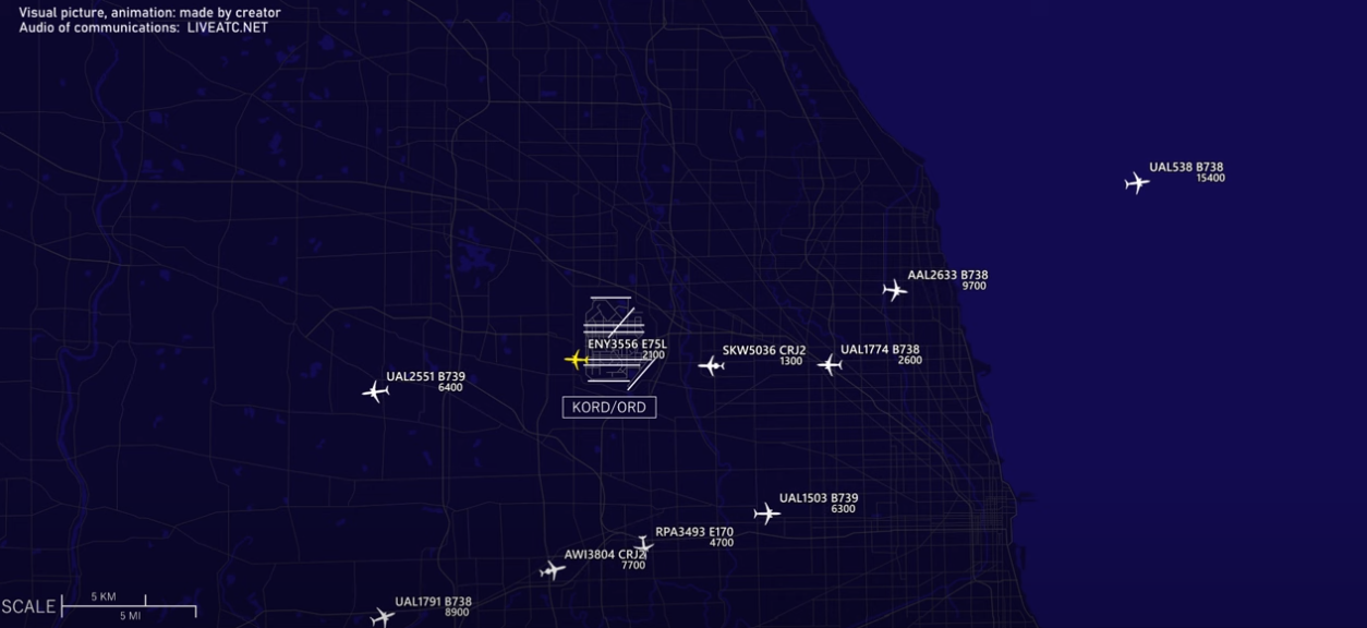 Pilot dies shortly after takeoff at Chicago’s O’Hare Airport