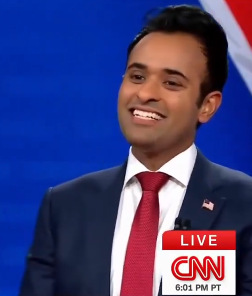 48 minutes of Vivek Ramaswamy at a CNN town hall should convince any republican to vote for him