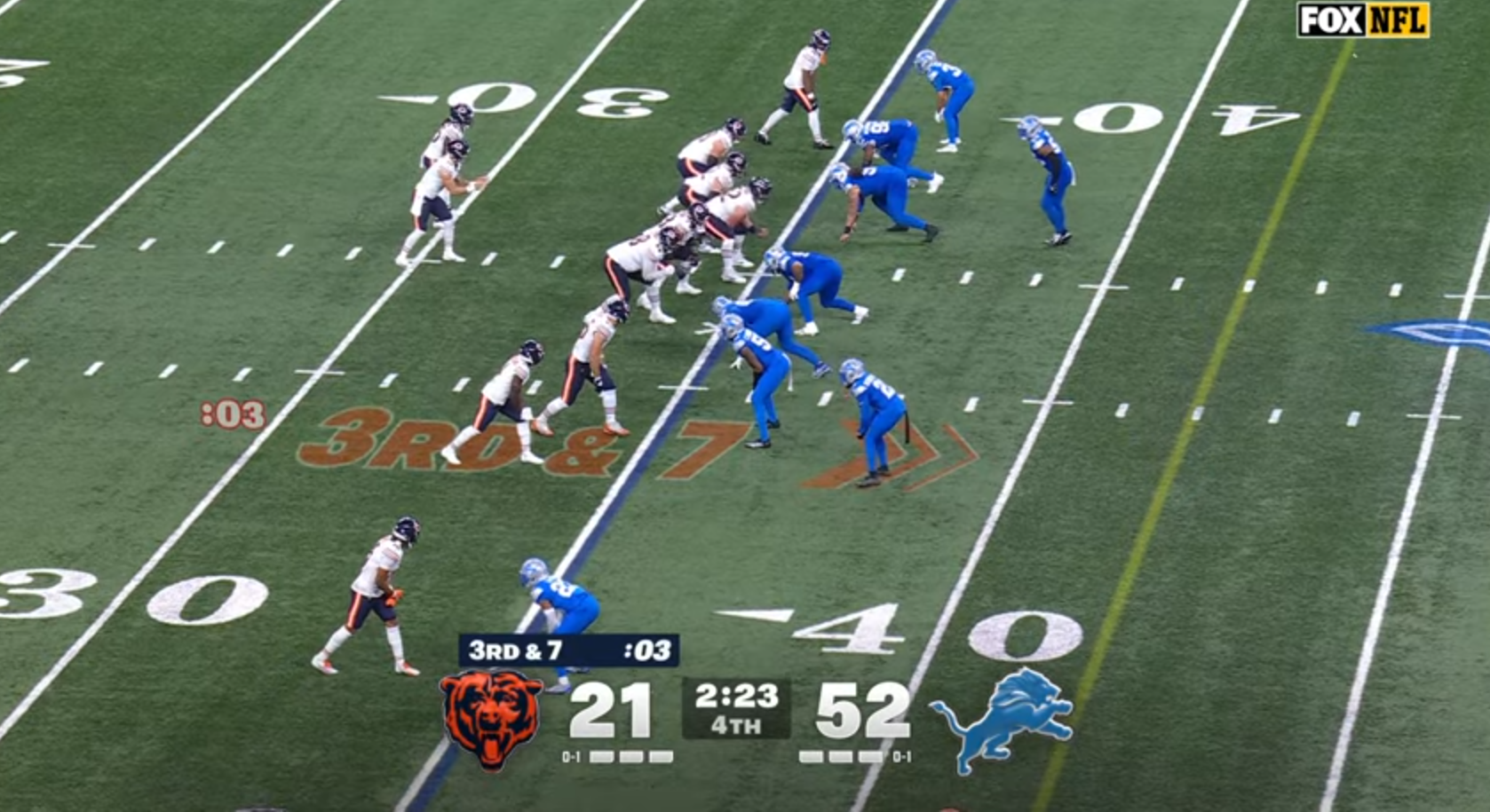 Detroit Lions Open a big can of whoop-ass on the Arlington Heights Bears